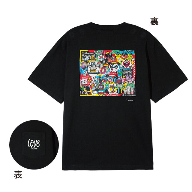 ●带口袋的T恤(S~XL)含税6000日元